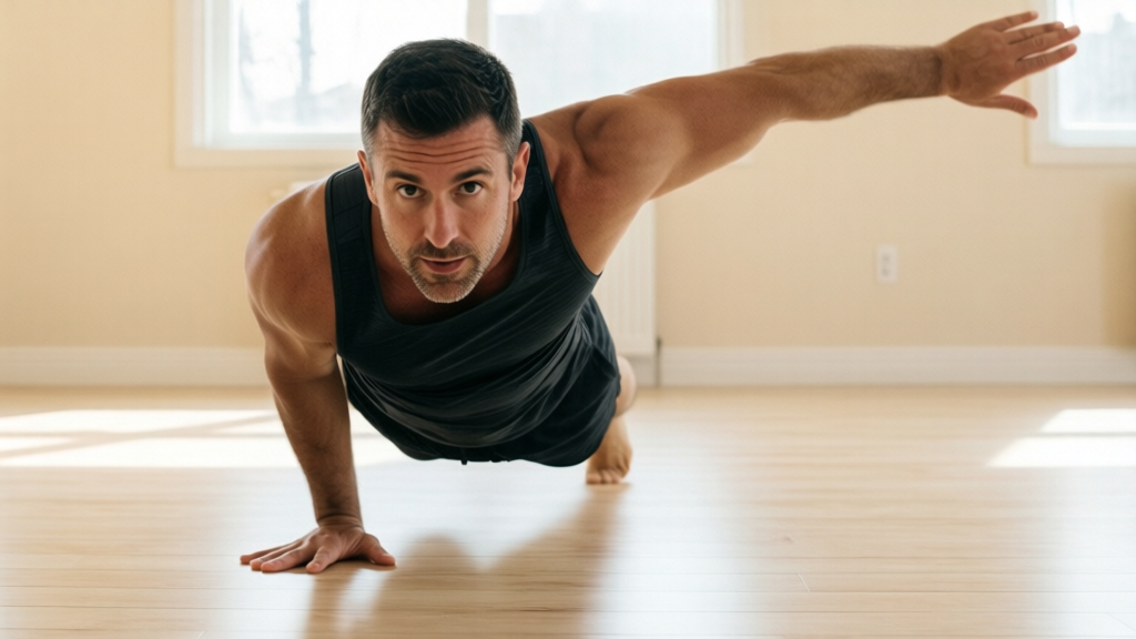 Haladó folyamatóra, teljes test — Haladó folyam pilates videó